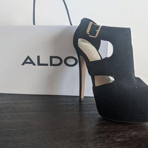 COPY - ALDO Women's Black Platform Pump Heels Shoes I 7 I